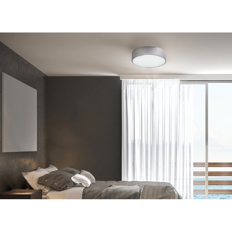 Plafonnier encastré 2 lumières 13 po