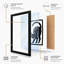 Grinning Cat Graphic Art - Framed Print-1489665761-1489665752