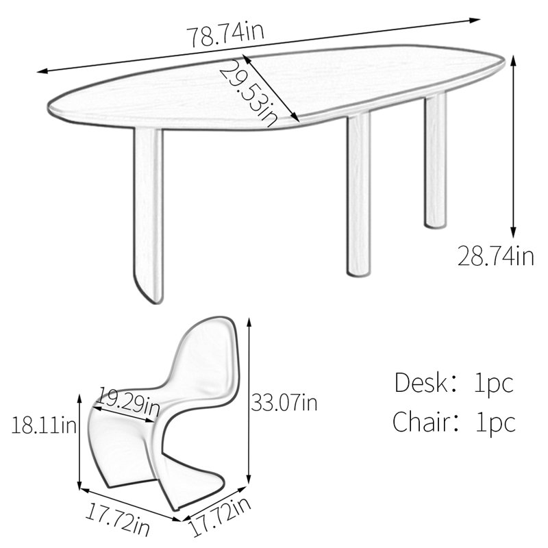 Bureau de qualité supérieure en bois massif