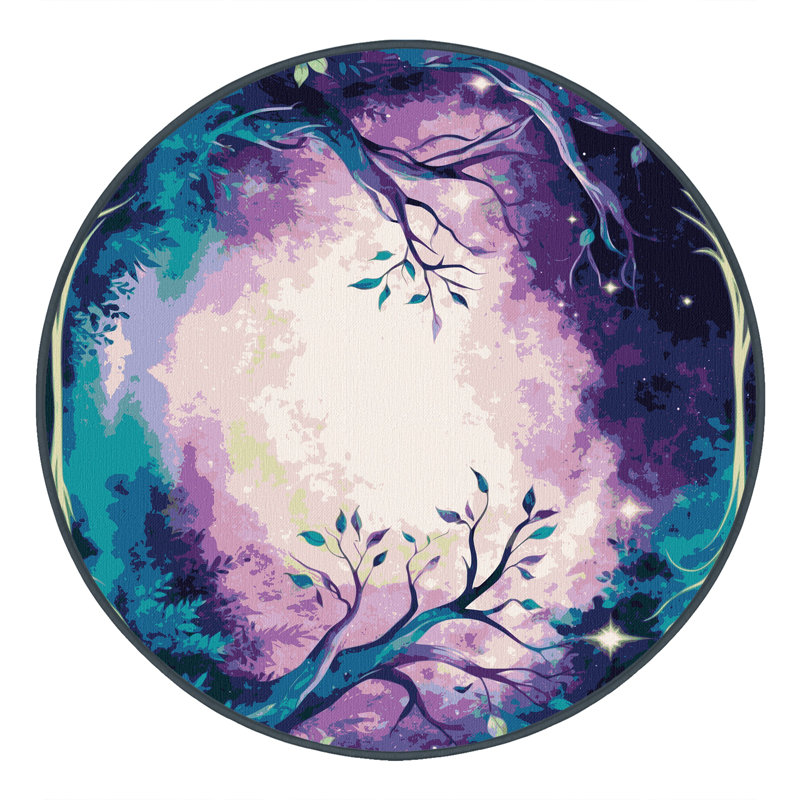 Dreamwood Rug, Round 8'