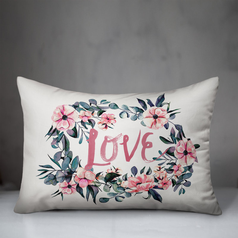  Coussin lombaire Love Wreath