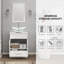 Ensemble de meuble-lavabo simple 24 "avec miroir