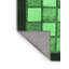 Tapis abstrait vert émeraude lavable à la machine 819-1434415182