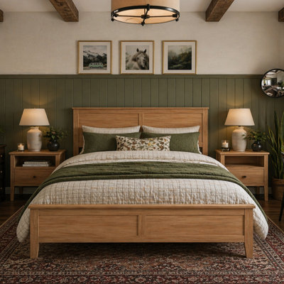 Seadrift Platform Bed with Headboard