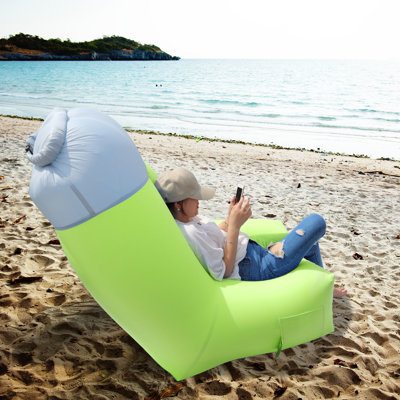 Fauteuil gonflable avec chaise portable