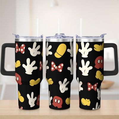 40 oz Tumbler  with Lid and Straw  Stainless steel  Insulated tumblers