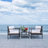 Cabbar 4 - Person Patio Conversation Set with Cushions-702438457
