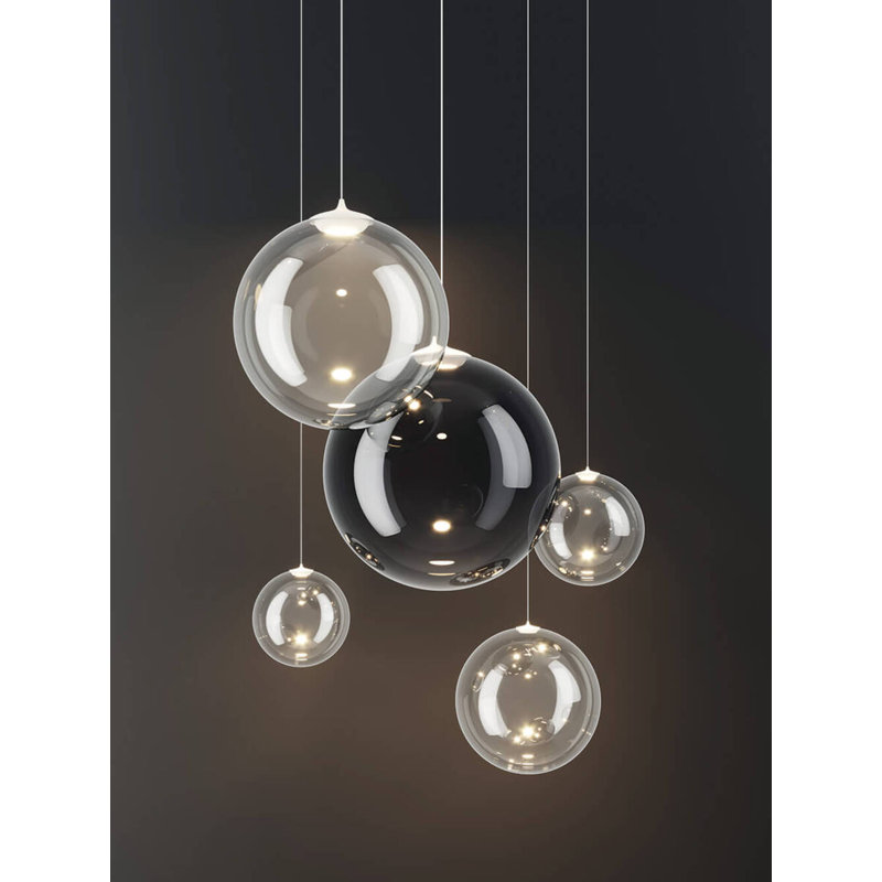 Lodes Random Solo 23 Suspension Lamp Low-V, Clear