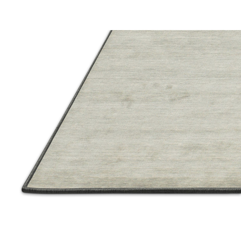 Tapis contemporain blanc cassé, Rectangle 7 pi x 9 pi