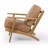 Fayuel Top Grain Leather Lounge Chair-1360277833