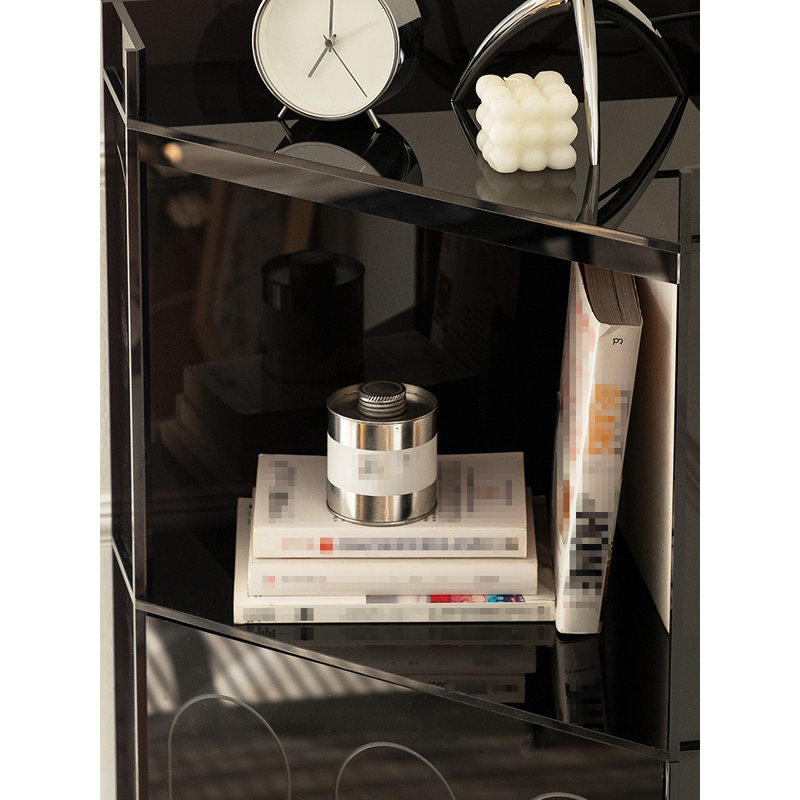 Armoire d'appoint Nordic Simple, Noir