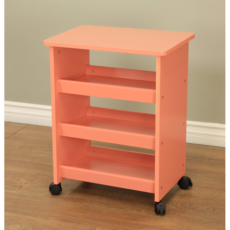 End Table, Orange