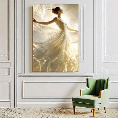 1 Piece Wrapped Canvas Wall Art