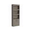 Bibliothèque Durango, trois tablettes, armoire à deux portes-1123127450