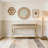Faux Marble Sofa Table