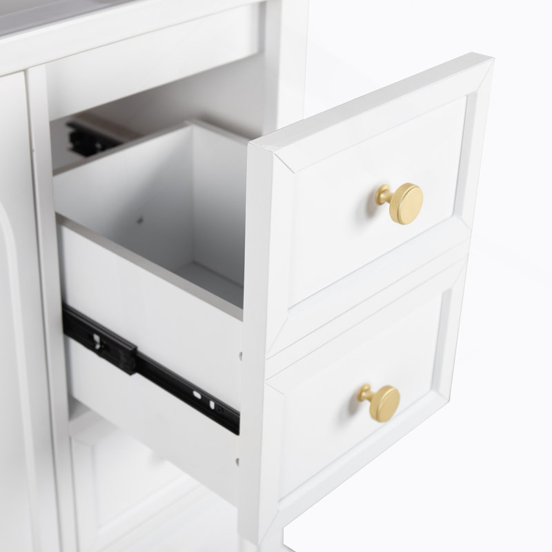 Armoire de salle de bain, armoire seulement, Blanc