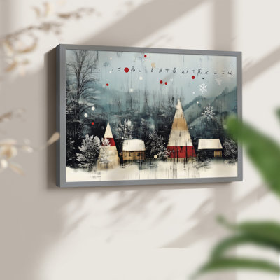 Chirstmas Art-DCCXLI -Framed Print - Restickable