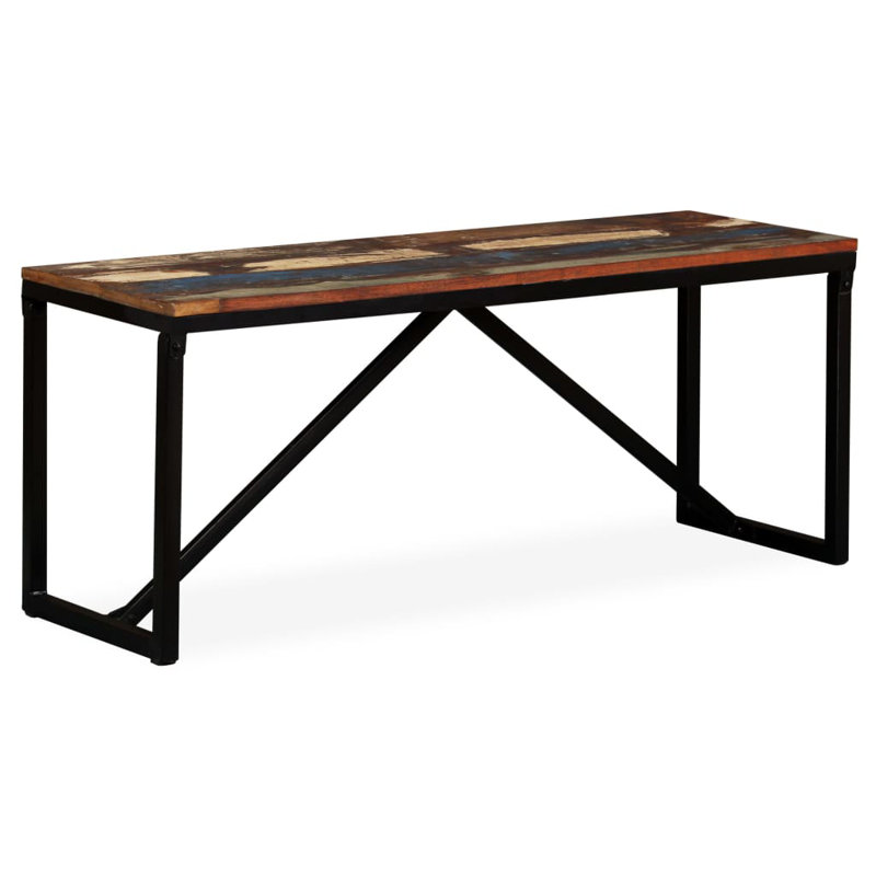 Banc de jardin en acier