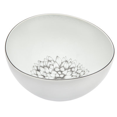 Dahlia Porcelain Serving Bowl