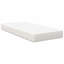 Vidaxl Bed Mattress With Mattress Cream Fabric-117669120