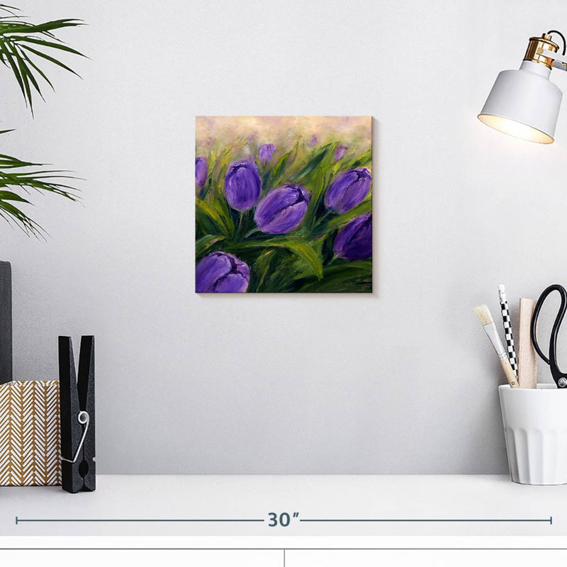 Tulipes Harnek mauve foncé, H 10 po x l 10 po