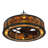 Gangulf 30'' Ceiling Fan with Light Kit