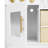 Joyldias Marble Wooden Kids Play Kitchen Toy With Removable Fabric Drawers, Toddler Kitchen Playset With Curtain