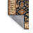 Machine Washable Art Deco Brown Area Rug-1920201205