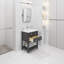 Ensemble de meuble-lavabo simple pour salle de bain de 24 po Caitlyn-976681297