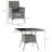 Square 5 - Piece 4 - People 80Cm L Outdoor Table Set