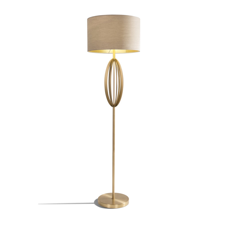 Advija 149.5cm Antique Brass Floor Lamp
