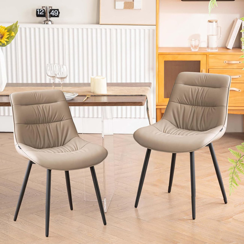 Un ensemble de 2 chaises de salle à manger modernes, de chaises de cuisine et de salle à manger, de chaises de salon, de cuisine et de chambre à coucher