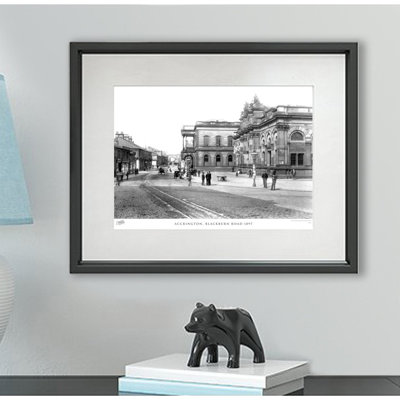 Accrington, Blackburn Road 1897 by Francis Frith - Single Picture Frame Print