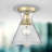 Aftina Glass Flush Mount-92389139