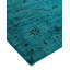 Tapis bleu nouvel âge 9 pi 2 po x 12 pi 5 po Arch
