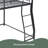 Metal Floor Bunk Bed, Full XL Over Queen-638430629
