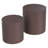 Weitzman Faux Wood Round Nesting Side Tables