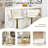 Luxury Gold & Tufted Bar Stools - Adjustable Height, Stylish Kitchen/Bar Seating-1249139172