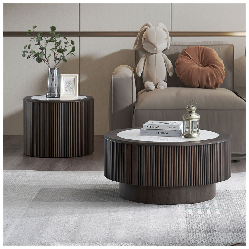 Café pour le salon, H 15,94 po x L 31,5 po x l 31,5 po