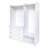 Stylish Open Wardrobe for Bedroom with Versatile Storage Options-497952507