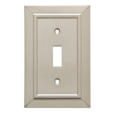 Classic Architecture 1-Gang Toggle Light Switch Wall Plate