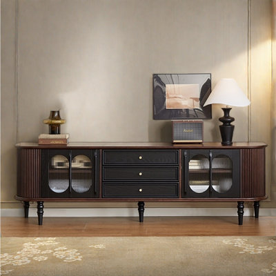 Medieval style TV stand