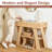 40 Inch Light Oak Entryway Table