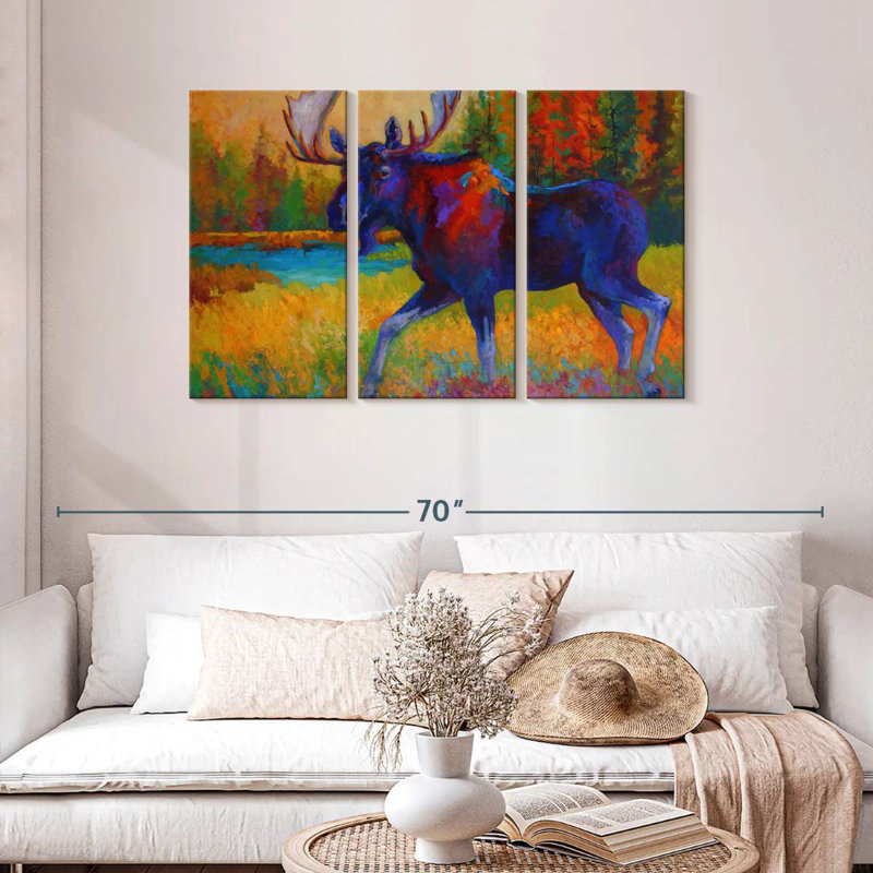 Orignal majestueux Brampt, H 28 po x l 45 po