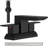 Centerset 2-handle Bathroom Faucet with Drain Assembly