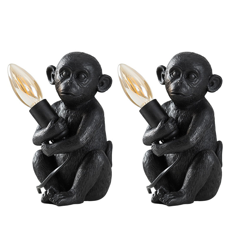 Droitwich Novelty Lamp, No Bulb, Matte Black