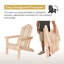 Chaise Adirondack pliante en bois massif Breeona-1972588844