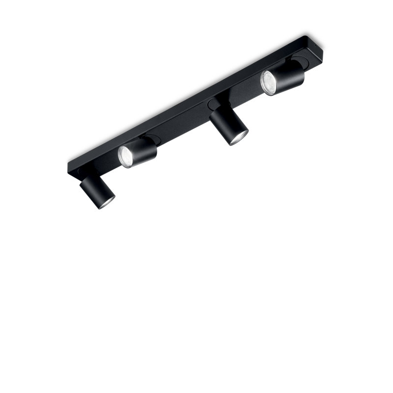 Rudy 75cm 4 -Light Track Kit, Black