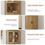 Grande armoire d'angle 64,9 "avec porte en verre-1871020908-1871020911