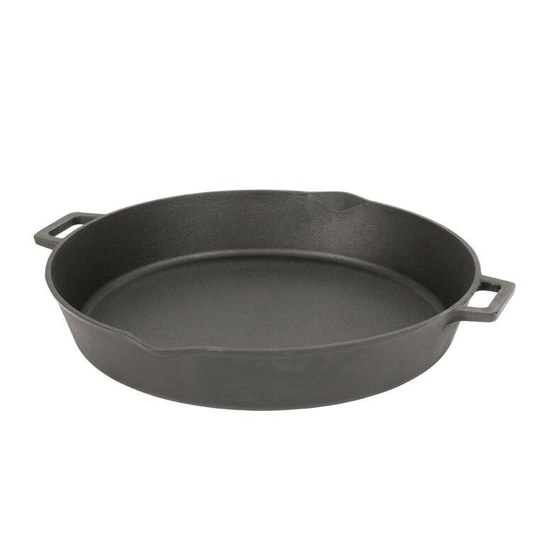 BAYOU CLASSIC 8 in. and 10 in. Pre-Seasoned Cast Iron Skillets